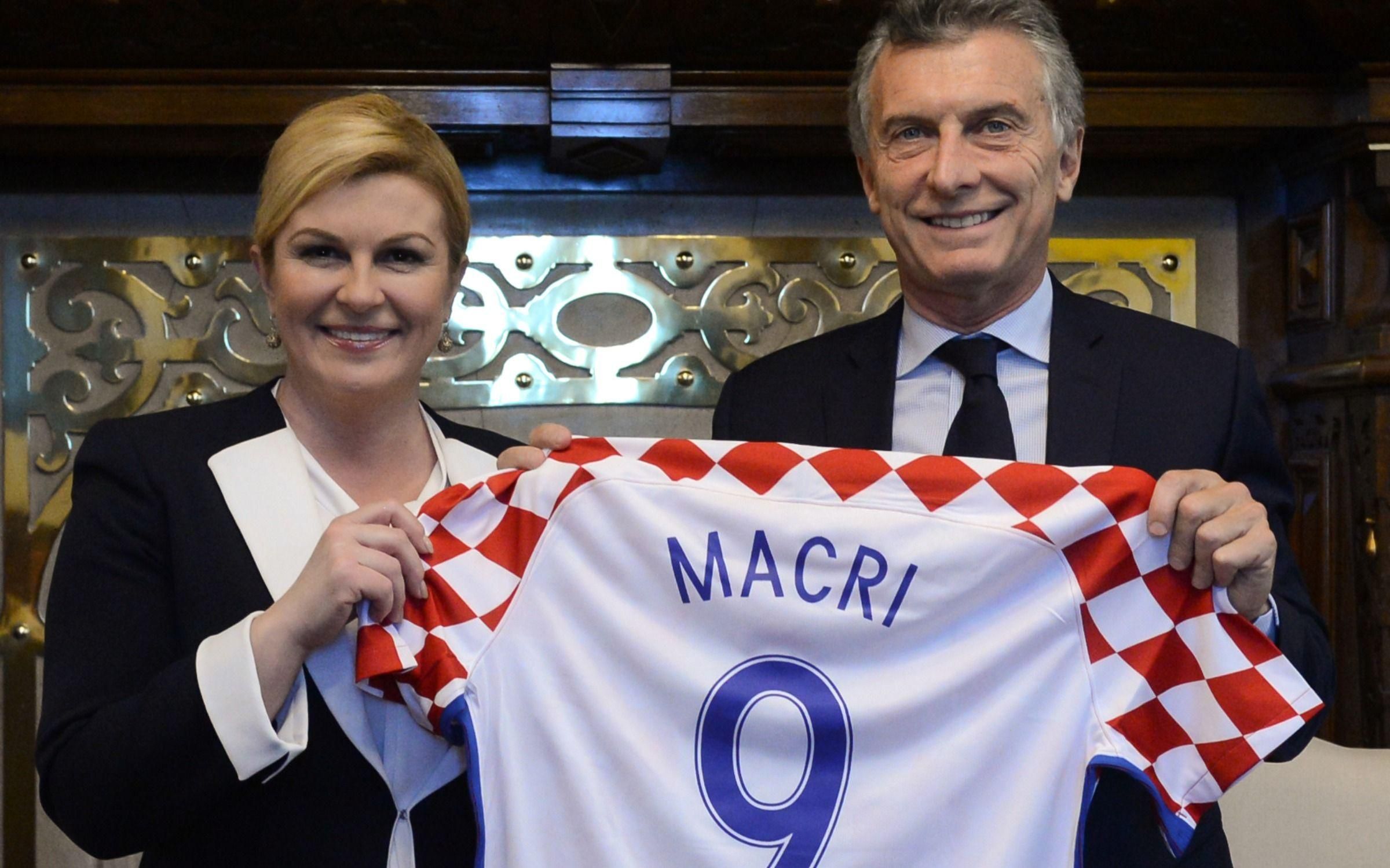 Macri recibió a su par de Croacia en Casa de Gobierno • Canal C