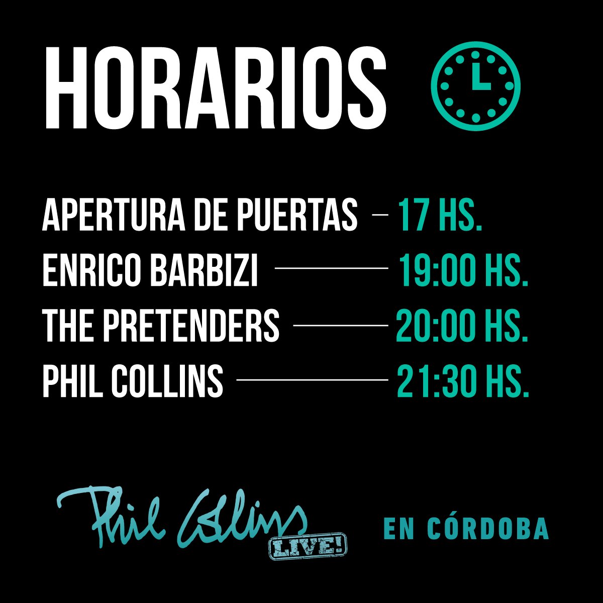 Hoy llega Phil Collins a Córdoba • Canal C
