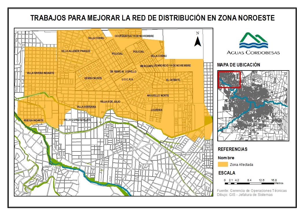 Atención: cortes de agua en la zona de Arguello • Canal C
