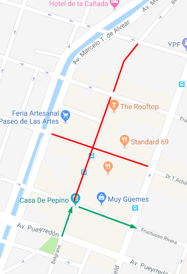 Se habilita el tránsito en sector de la calle Belgrano • Canal C