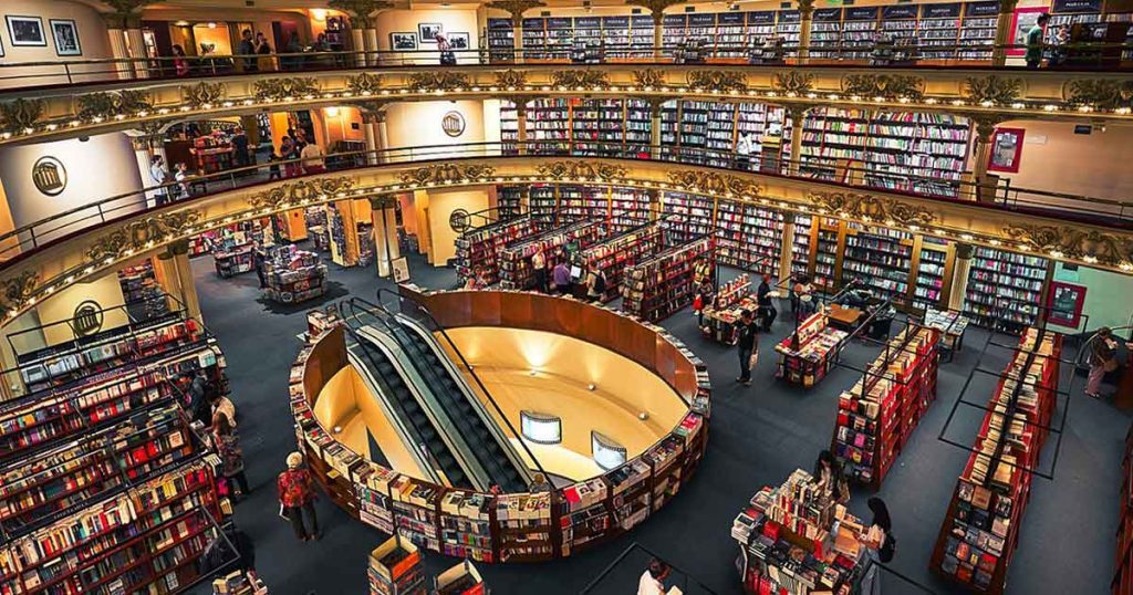 Destacan a la librería Ateneo Grand Splendid como la "más linda del mundo" • Canal C