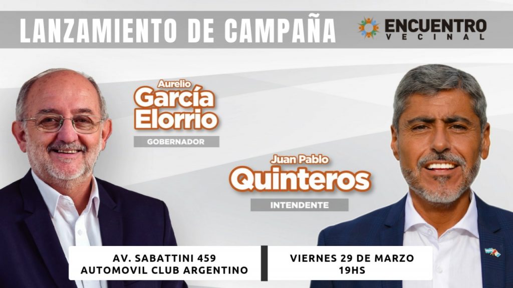 García Elorrio lanza su campaña • Canal C
