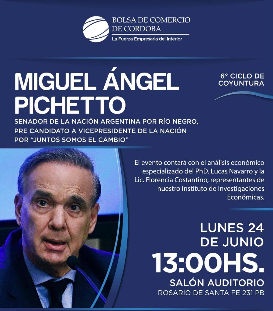 Pichetto disertará en Córdoba • Canal C