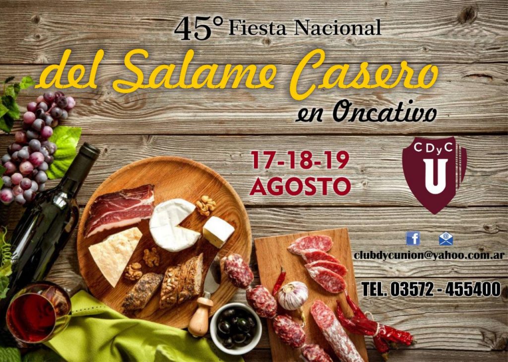 Oncativo vive la Fiesta Nacional del Salame Casero • Canal C