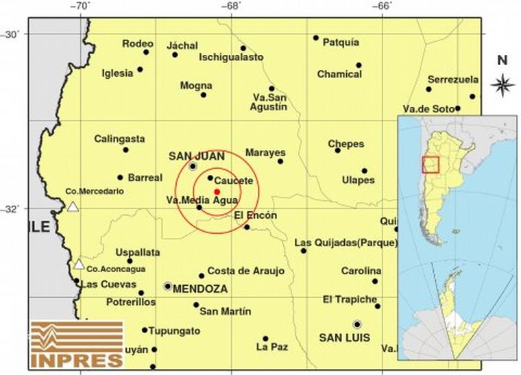 Un fuerte sismo sacudió la región de Cuyo • Canal C