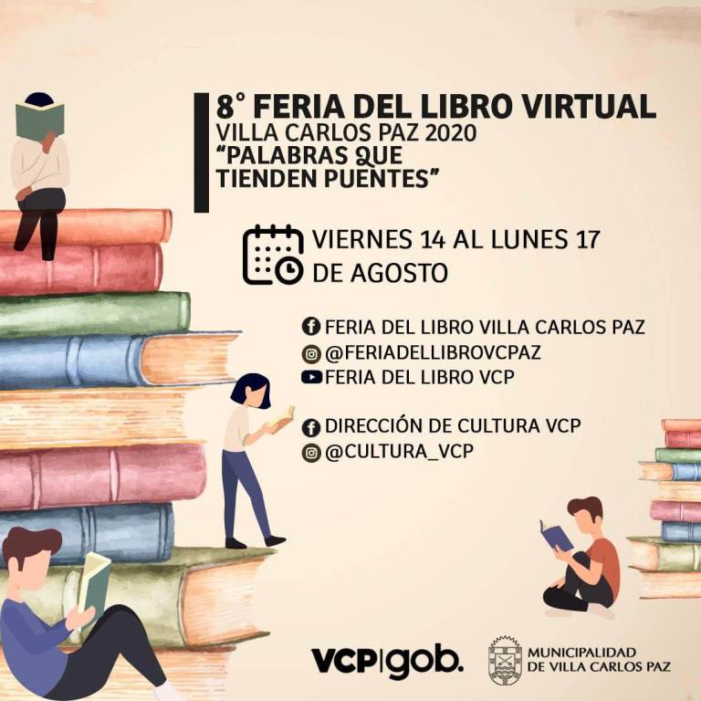 Comienza la Feria del libro Virtual en Carlos Paz • Canal C