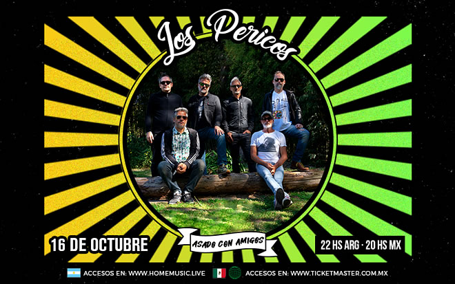 Los Pericos anunciaron un show por streaming • Canal C