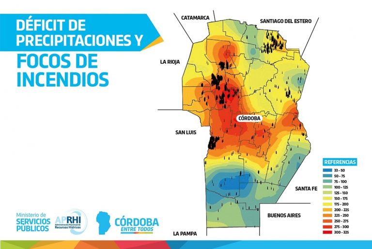 Alertan sobre un déficit histórico de precipitaciones en Córdoba • Canal C