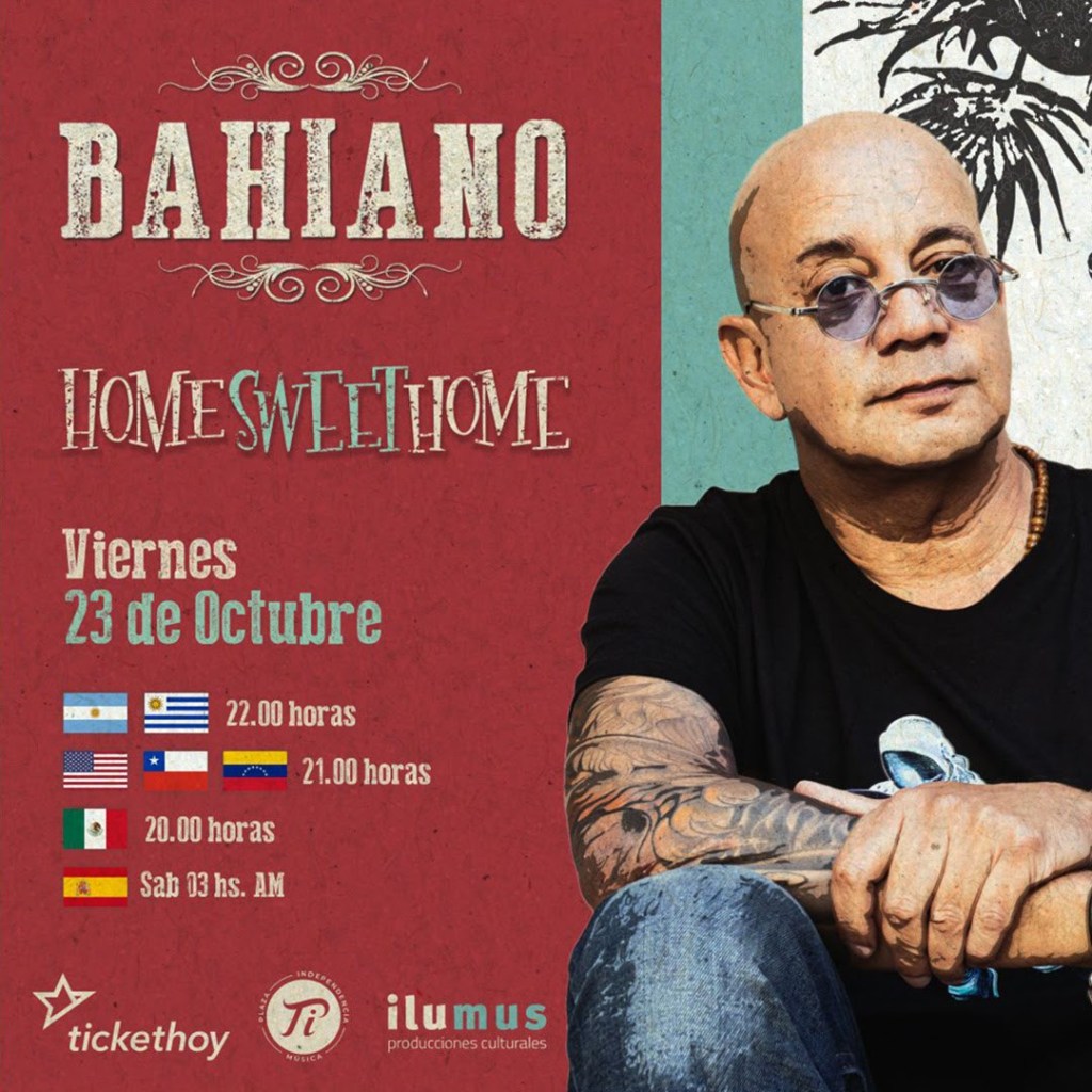 El Bahiano dió un show por streaming • Canal C