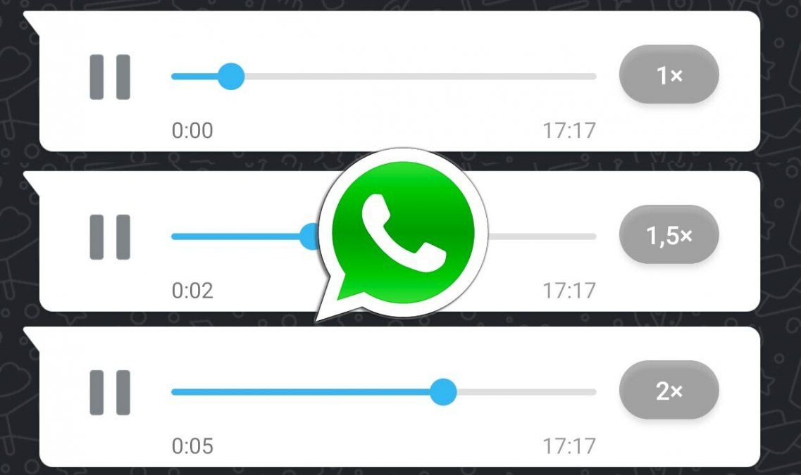 WhatsApp permite acelerar mensajes de audio • Canal C