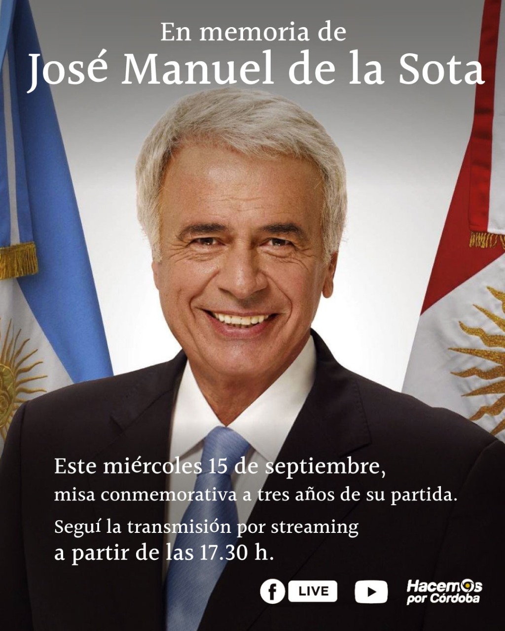 Mirá la misa por José Manuel De La Sota en vivo por Canal C • Canal C