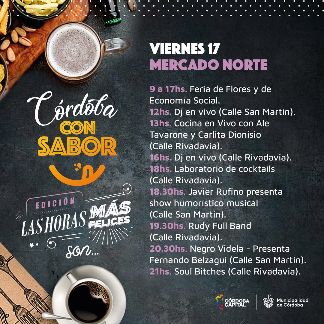 Llega Córdoba con Sabor- Edición "Las horas más felices son" • Canal C