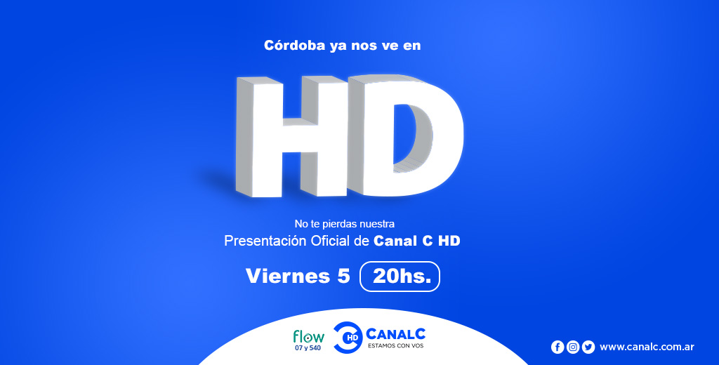 Canal C presentó su señal en HD con nueva escenografía • Canal C