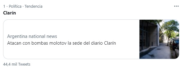 Unánime repudio al ataque contra diario Clarín • Canal C