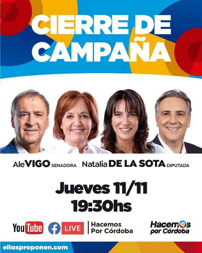 JxC, Hacemos por Córdoba y el FDT cierran campaña • Canal C