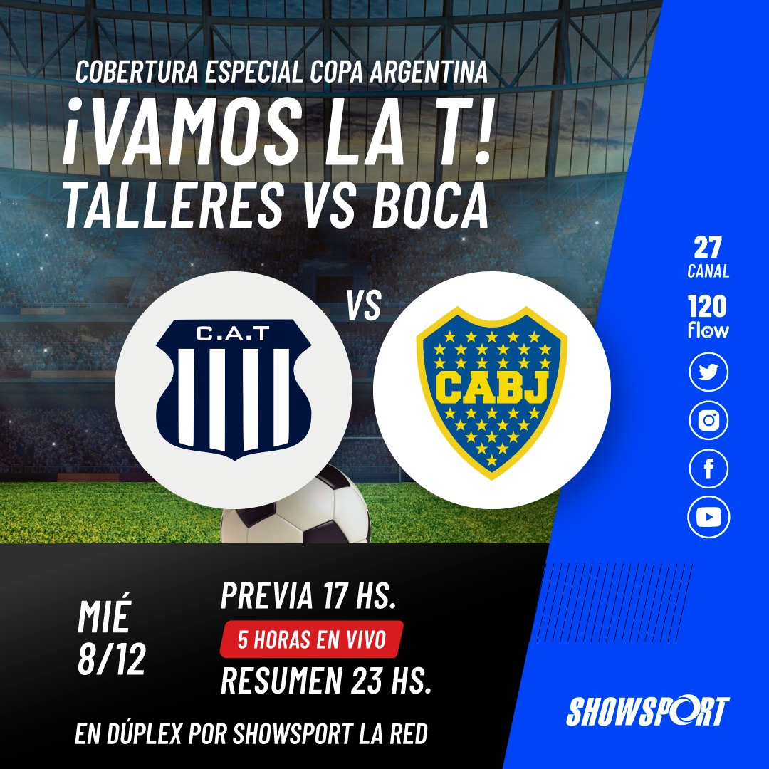 Talleres va por el título de la Copa Argentina ante Boca • Canal C