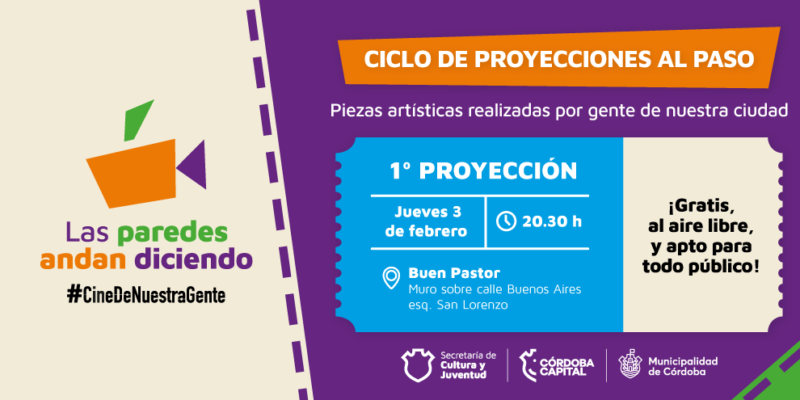 Ciclo de Proyección al Paso: se proyectaran piezas audiovisuales en los muros del Buen Pastor • Canal C
