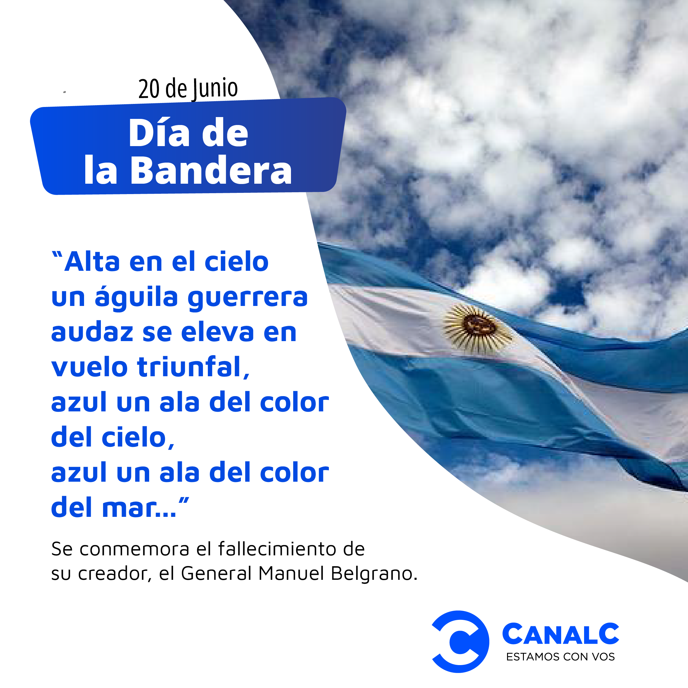 Argentina conmemora el Día de la Bandera • Canal C
