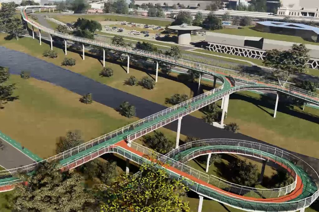Córdoba inició la obra de la ciclovía elevada • Canal C