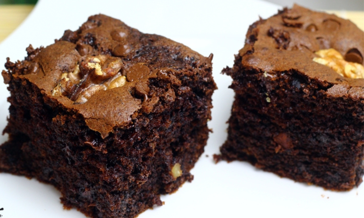 Receta para hacer un brownie de chocolate y nuez - Canal C
