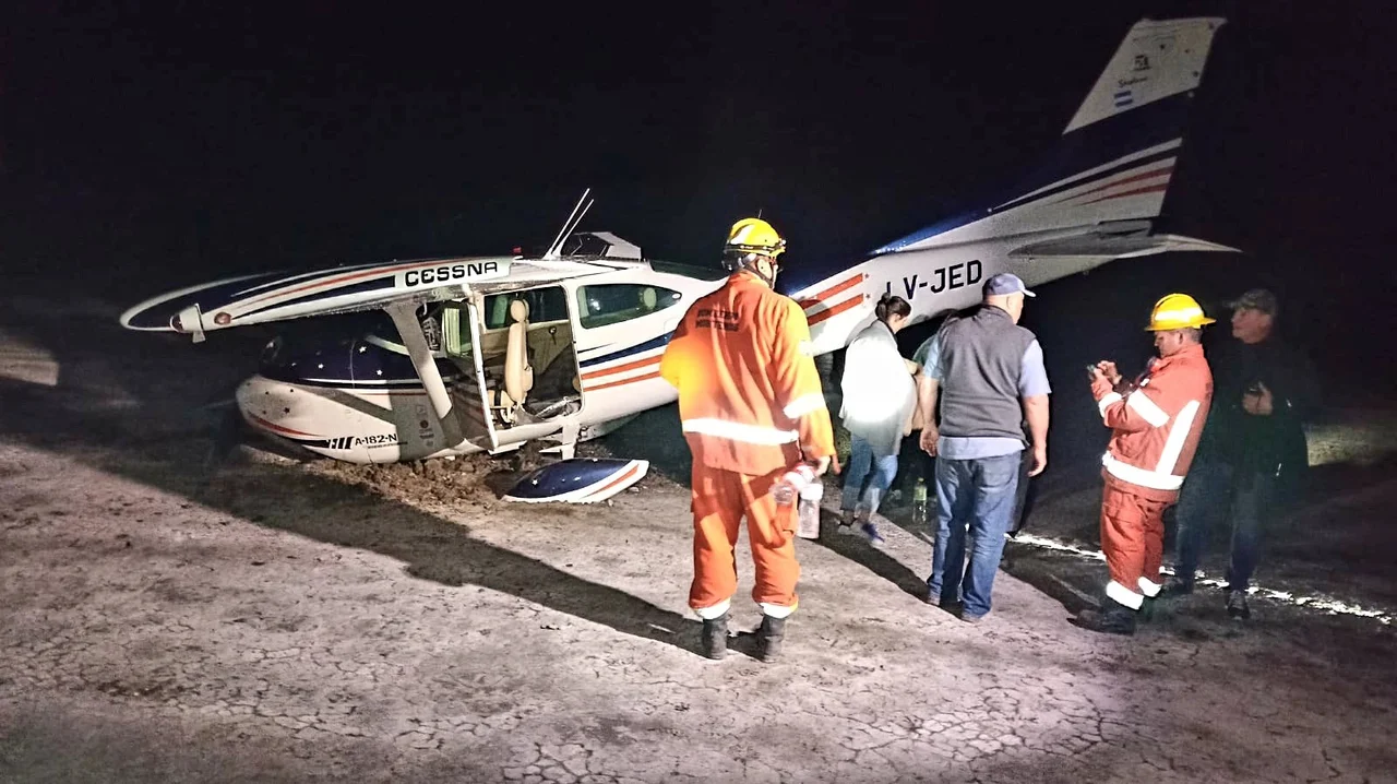 Morteros: un accidente en una avioneta dejó seis heridos • Canal C