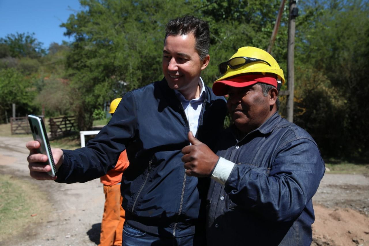 Manuel Calvo supervisó el futuro acueducto Sierras Chicas Norte • Canal C