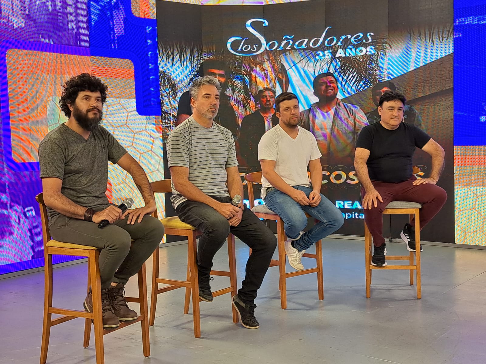 "Los Soñadores" adelantaron su show aniversario en Pato a la Mañana • Canal C