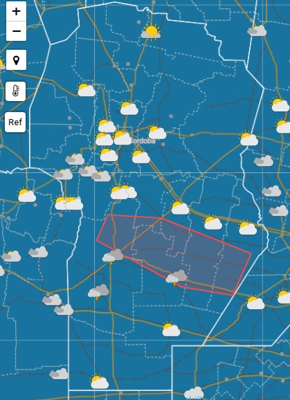 Nuevo alerta meteorológico para el sur de Córdoba • Canal C