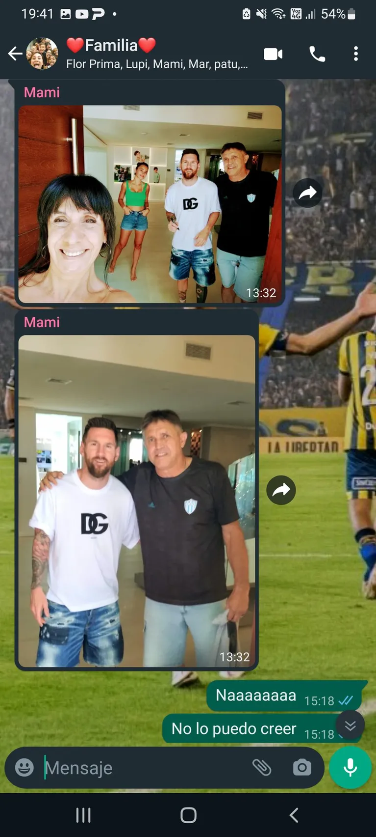 Viral: no pudo acompañar a su mamá hacer un trámite y se perdió de conocer a Messi • Canal C