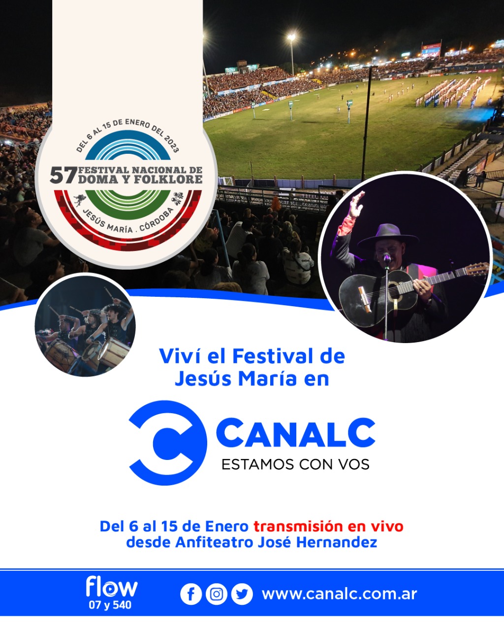 ¡Viví con Canal C todo el Festival de Jesús María! • Canal C