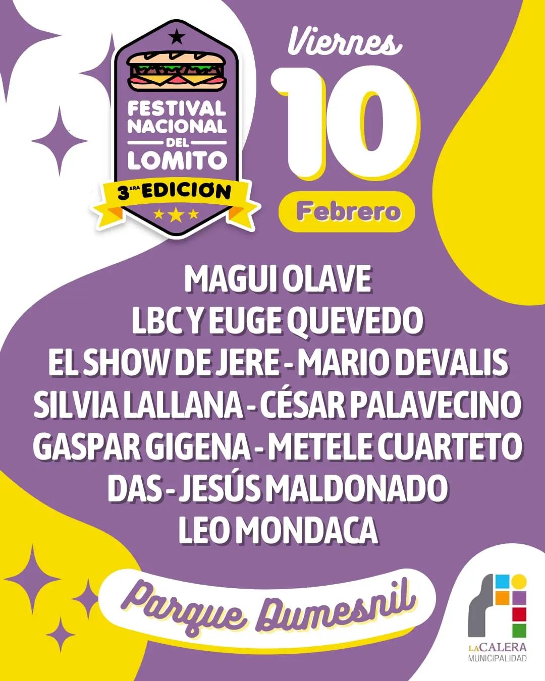 Festival Nacional del Lomito en La Calera: todo lo que tenés que saber • Canal C