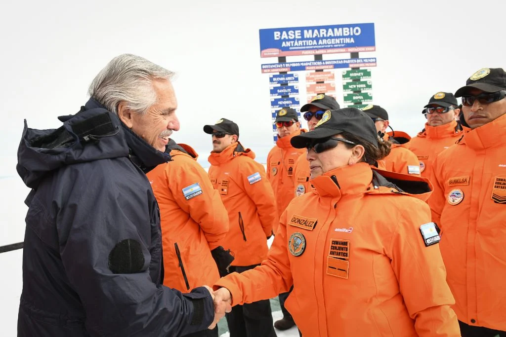 Desde la Antártida, el Presidente renovó el reclamo de soberanía de Malvinas • Canal C