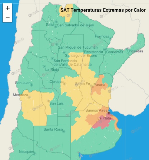 Córdoba: se mantiene alerta amarilla por altas temperaturas • Canal C