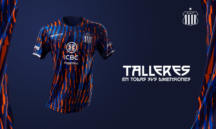 Talleres presentó su nueva camiseta alternativa con un llamativo diseño • Canal C