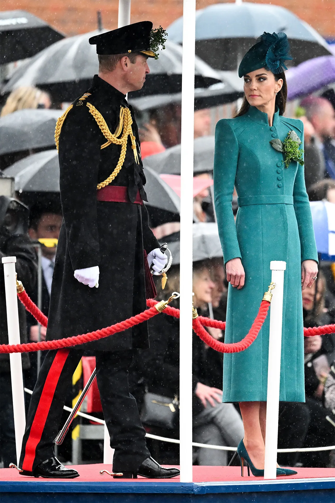 Kate Middleton se lució en el día de San Patricio como coronel de la Guardia Irlandesa • Canal C