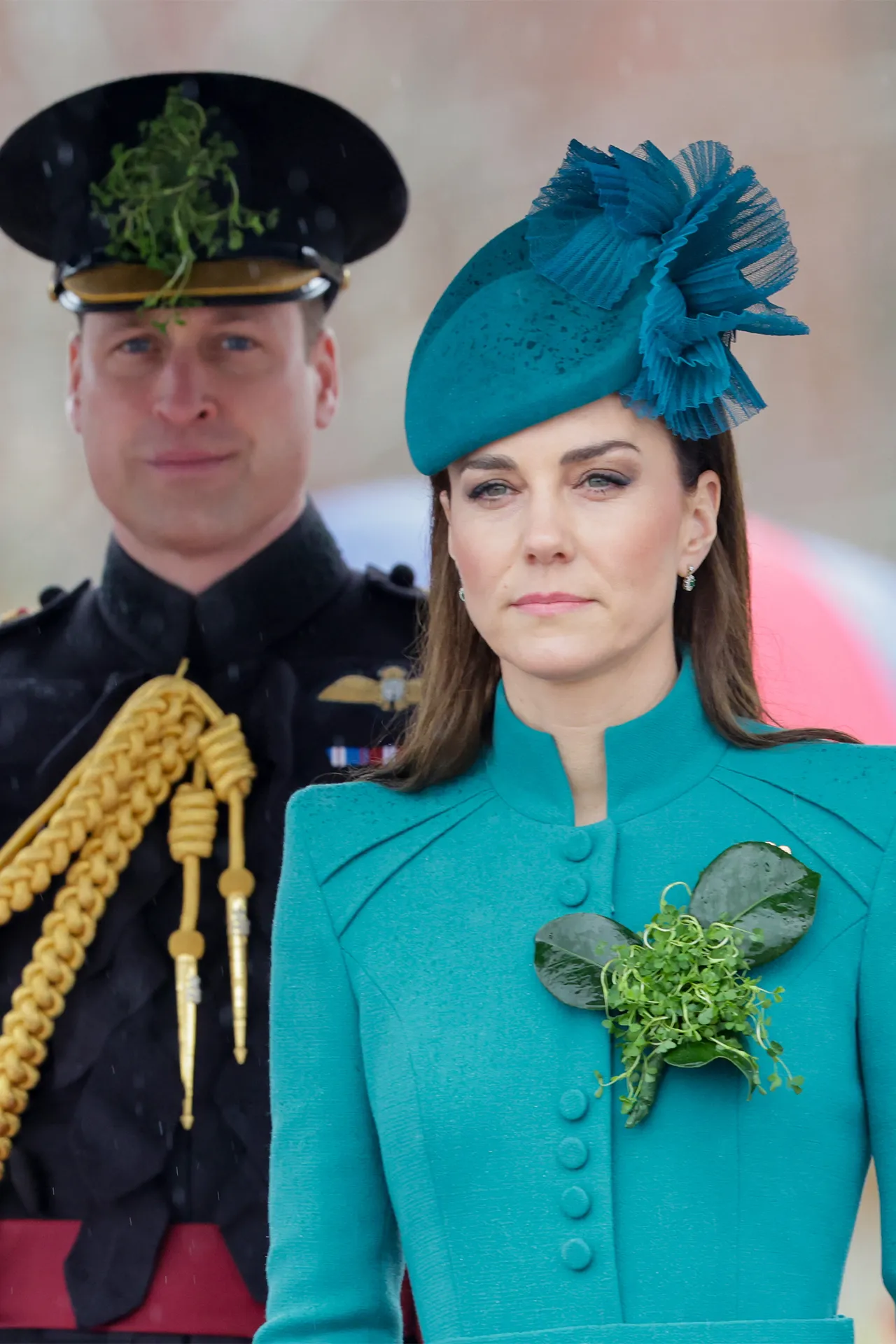 Kate Middleton se lució en el día de San Patricio como coronel de la Guardia Irlandesa • Canal C