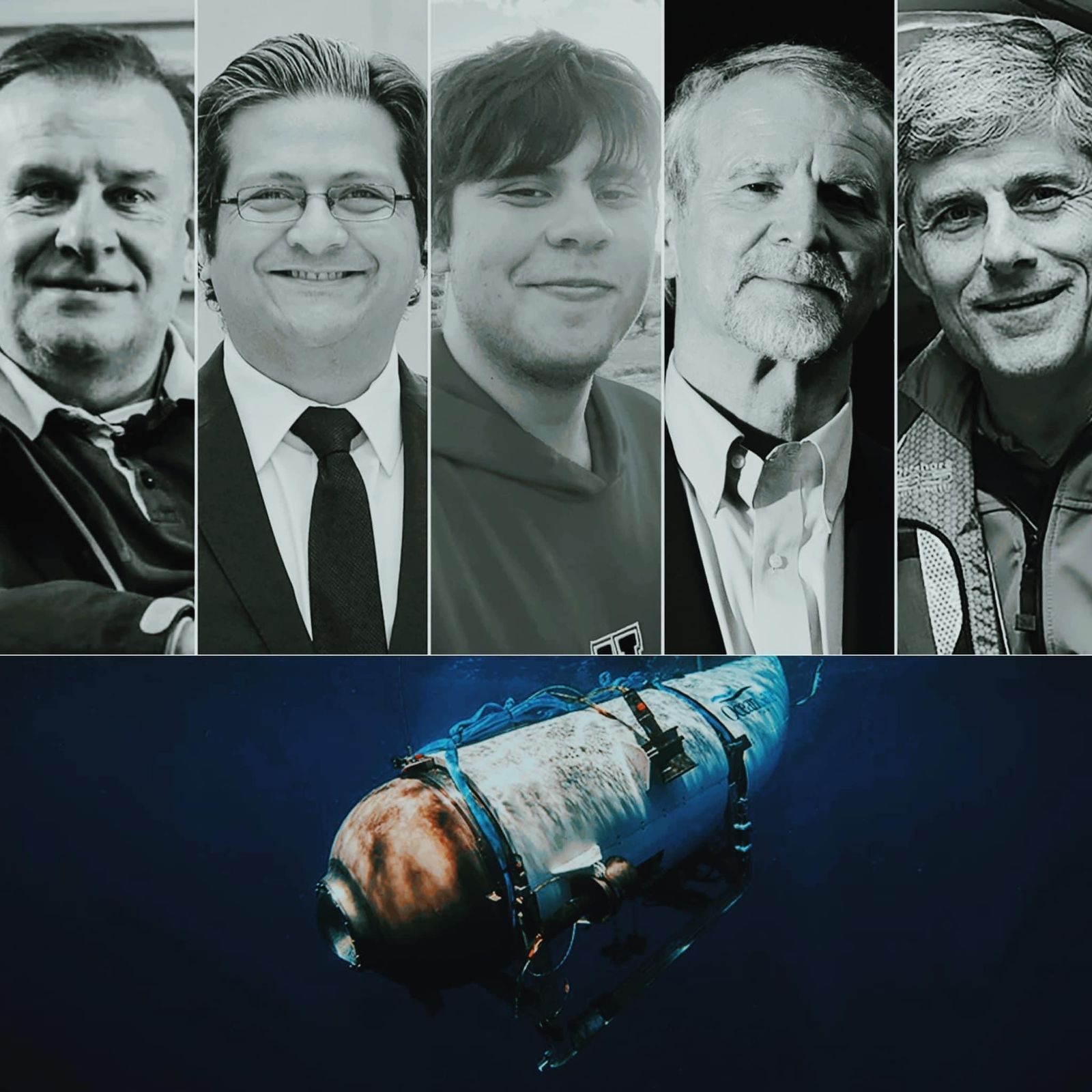 Submarino "Titán": confirmaron la muerte de los cinco tripulantes que exploraron el Titanic • Canal C