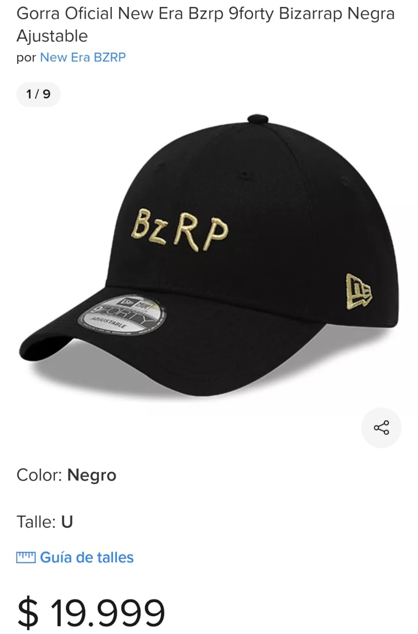 ¡La gorra de Bizarrap está a la venta! • Canal C