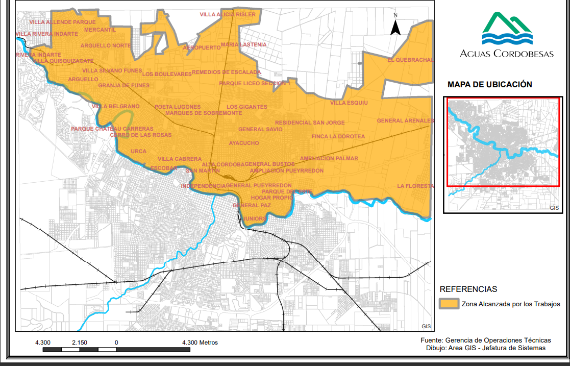 Corte de agua por la rotura de un caño afecta a 150 barrios de zona norte • Canal C