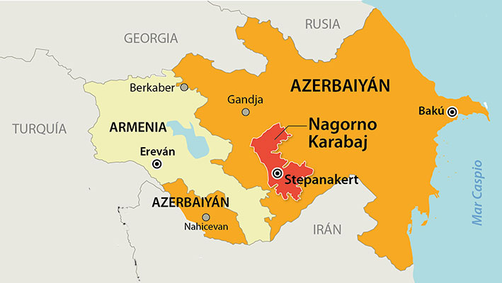 25 muertos en el reactivado conflicto entre Armenia y Azerbaiyán • Canal C