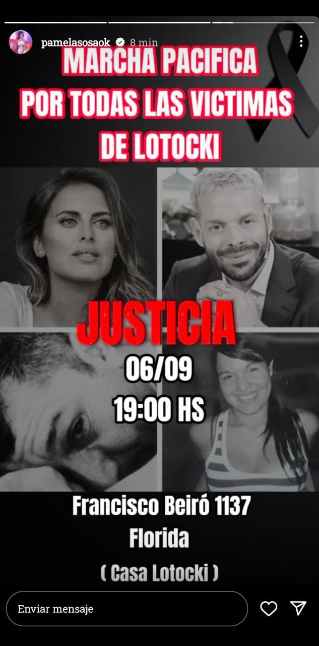 Pamela Sosa convocó una marcha para reclamar justicia por las víctimas de Aníbal Lotocki • Canal C
