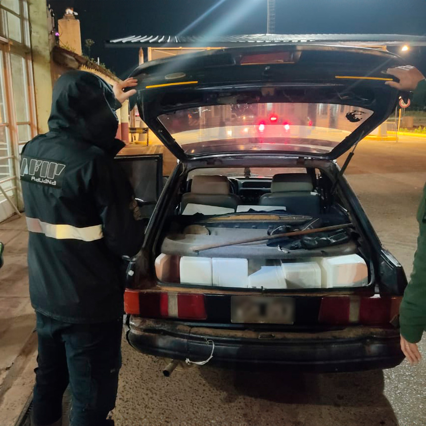 Detienen en la frontera de Brasil a un hombre que intentaba contrabandear 150 kg de caviar • Canal C
