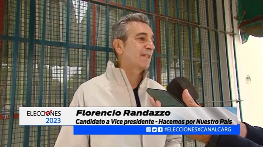 "Lo importante es votar libremente, no dejarse condicionar": Florencio Randazzo • Canal C