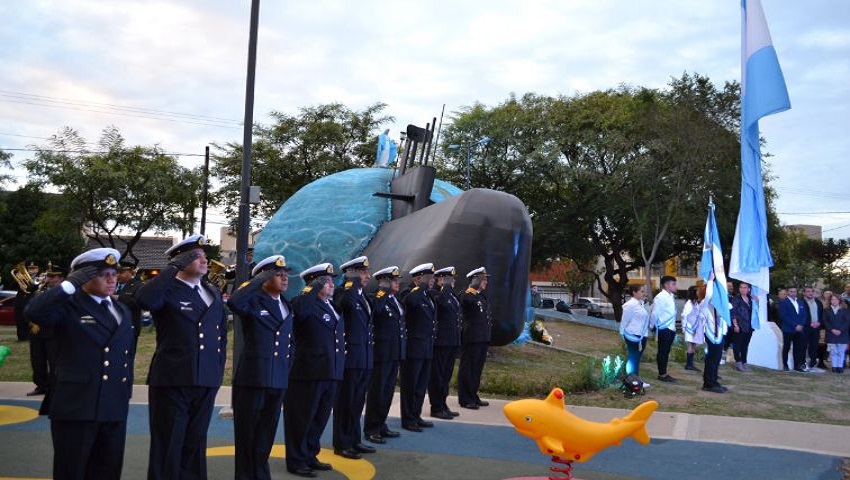 Ara San Juan: los 44 tripulantes fueron homenajeados en Córdoba y Mar del Plata • Canal C