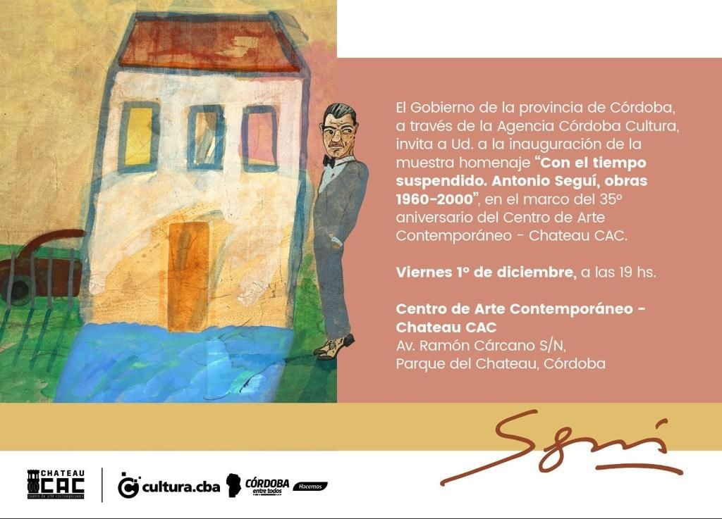 “Con el tiempo suspendido”, la muestra de 40 obras de Antonio Seguí • Canal C