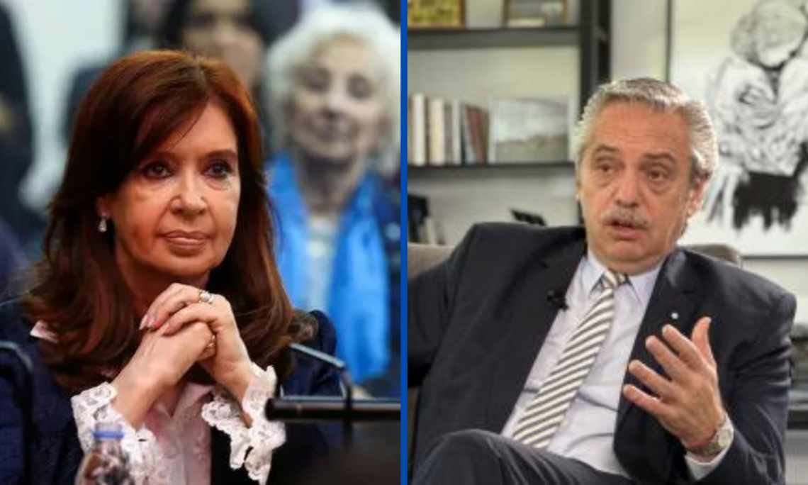 Alberto Fernández criticó a Cristina Kirchner y puso en duda su continuidad en el PJ