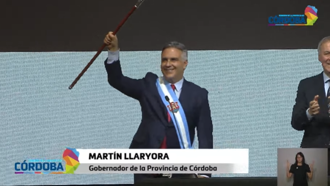 Martín Llaryora asumió como gobernador de Córdoba • Canal C