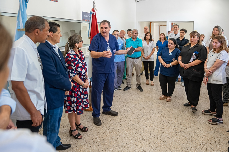 Hospital Tránsito Cáceres: se renovó el sector de diagnóstico por imágenes • Canal C