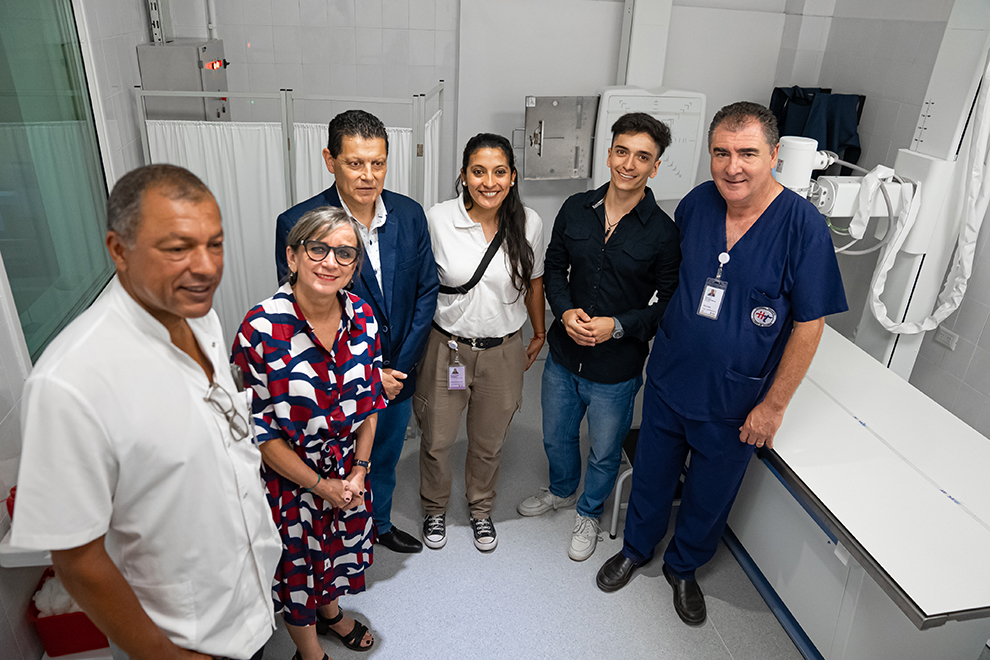 Hospital Tránsito Cáceres: se renovó el sector de diagnóstico por imágenes • Canal C