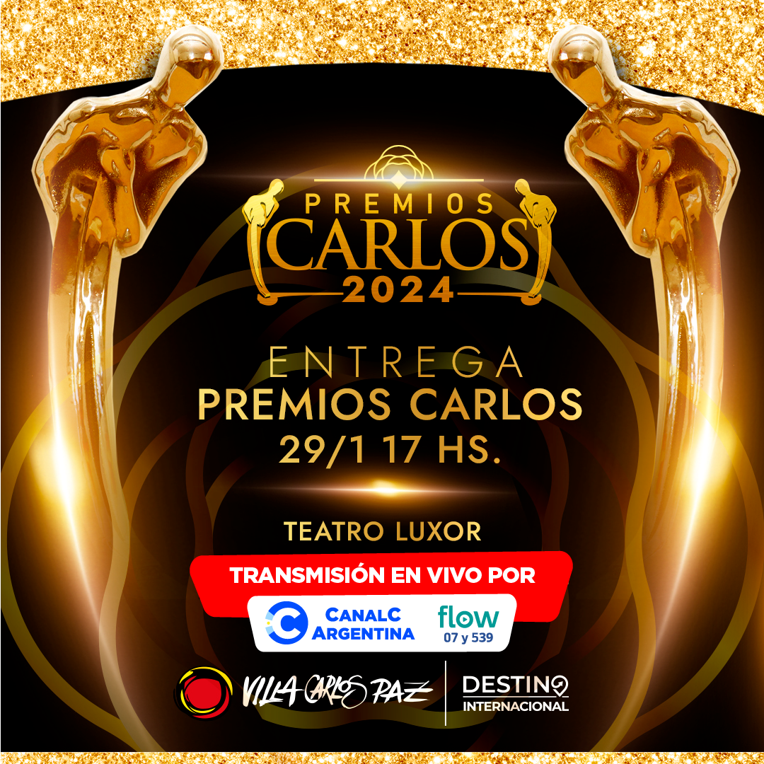 ¡Viví los Premios Carlos en Canal C Argentina! • Canal C